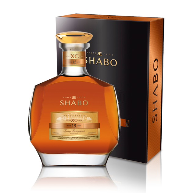 Бренди выдержанный Шабо Shabo Х.О 15 лет